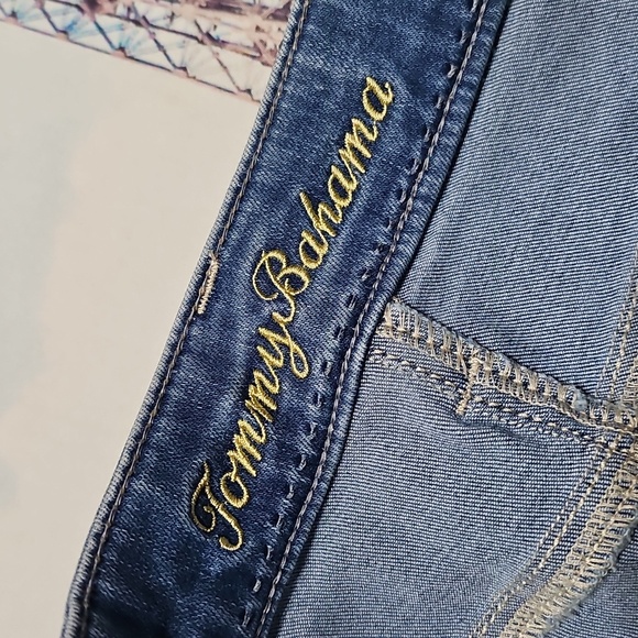 Tommy Bahama High Rise Skinny Ankle Denim Blue Jeans Size 0/28 - Picture 3 of 6